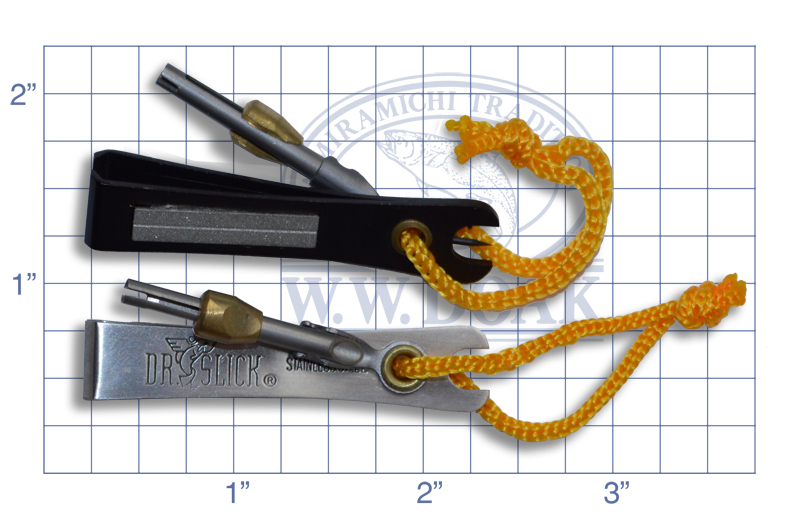 Dr. Slick Nipper Pin, File & Knot Tyer Satin, Nippers, Tools, Equipment