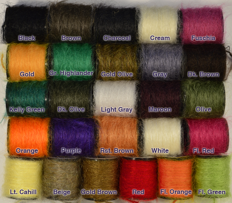 Fly Tying Thread 8/0 Waxed (26 Colors) – LeLe Flies