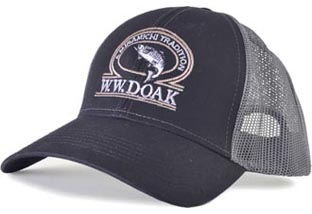 W. W. Doak Trucker Hat<br>Black / Charcoal from W. W. Doak